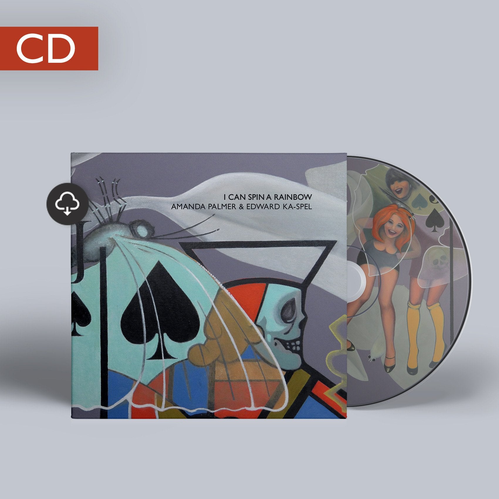 Amanda Palmer & Edward Ka-Spel - I Can Spin a Rainbow CD