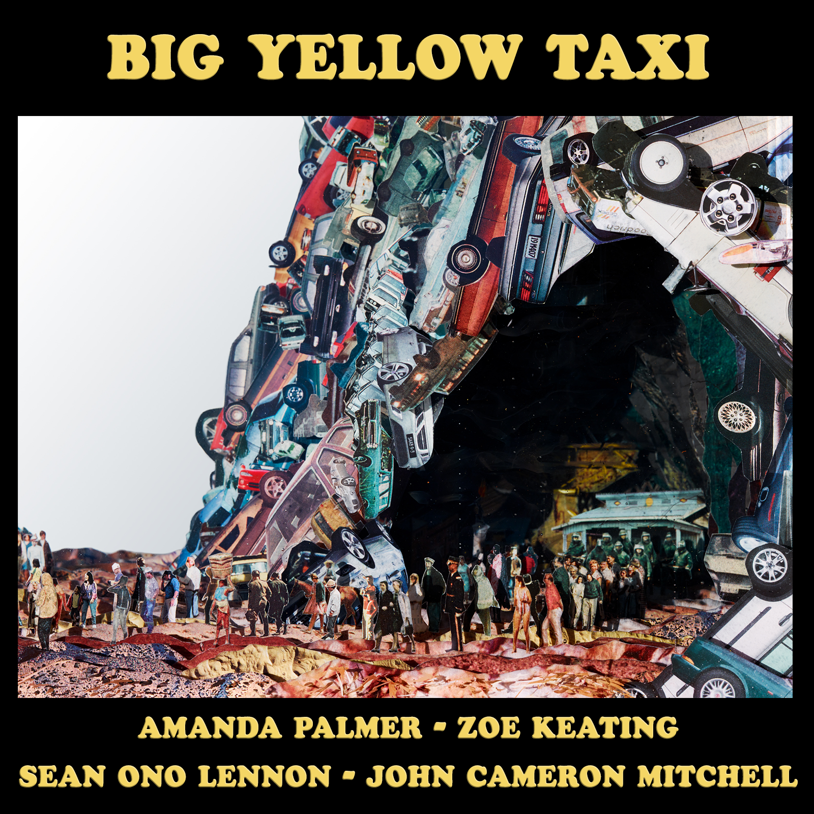 Amanda Palmer, Zoe Keating, Sean Ono Lennon & John Cameron Mitchell - Big Yellow Taxi - Digital Download
