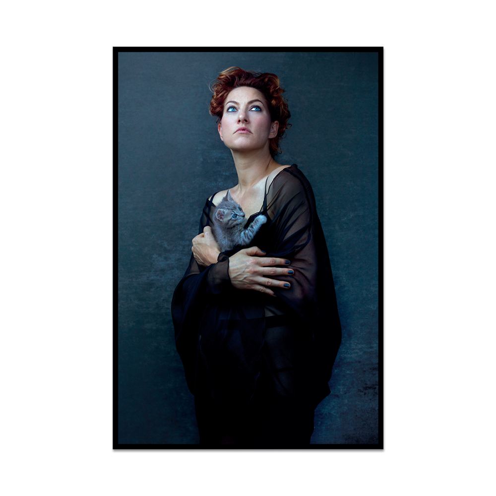Amanda Palmer Cat Poster