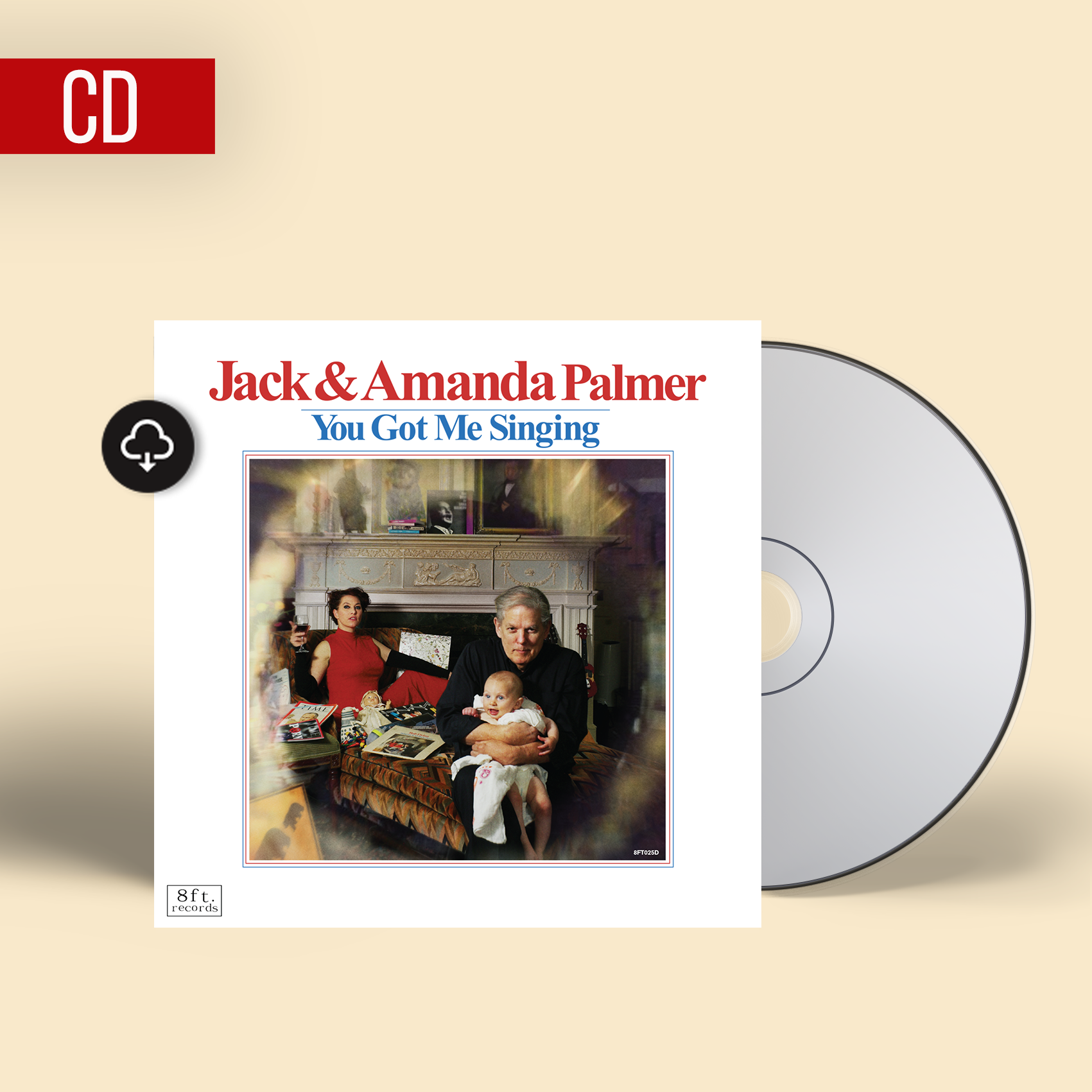 Jack & Amanda Palmer - You Got Me Singing CD