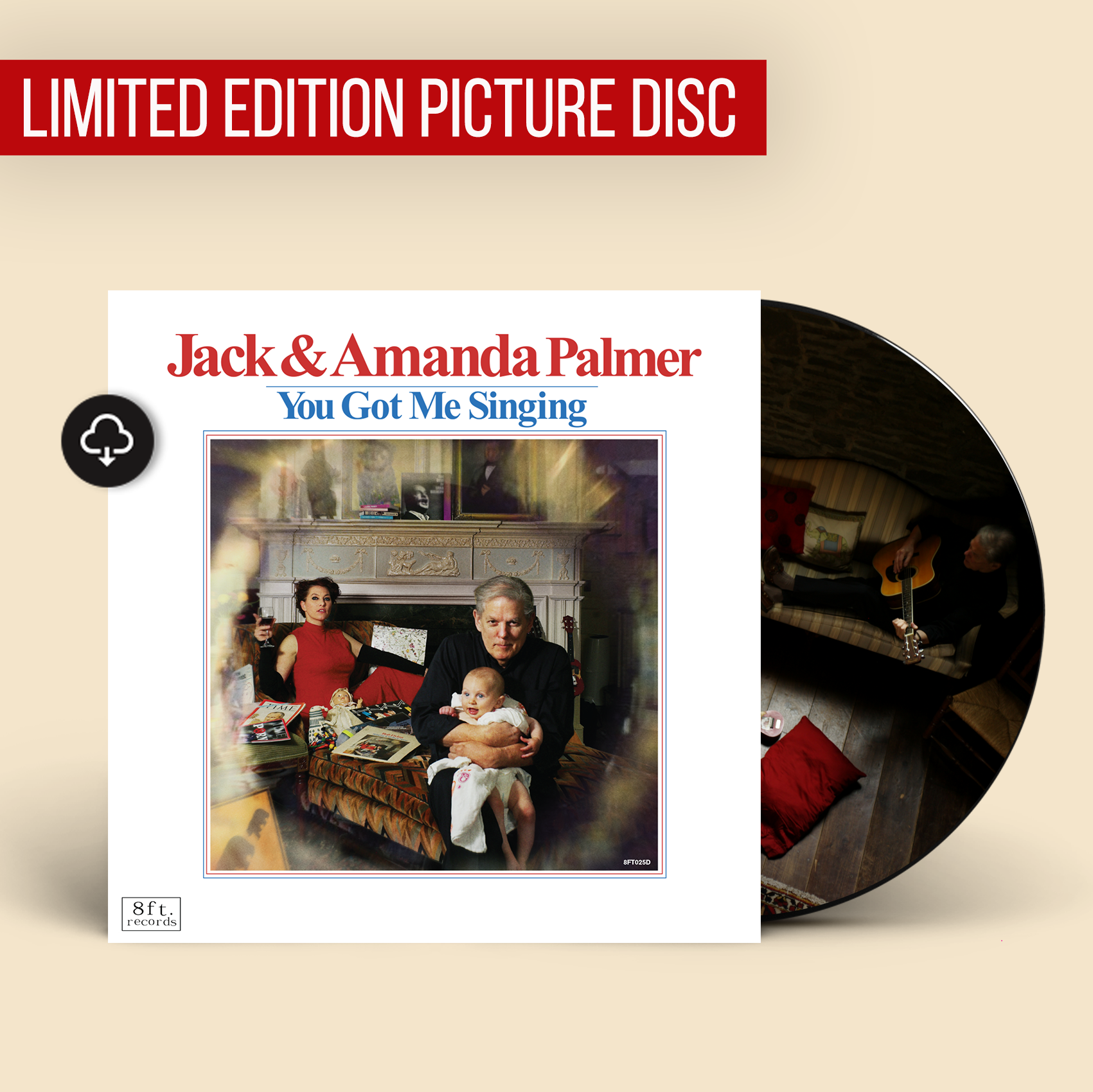 Jack & Amanda Palmer - You Got Me Singing Picture Disc