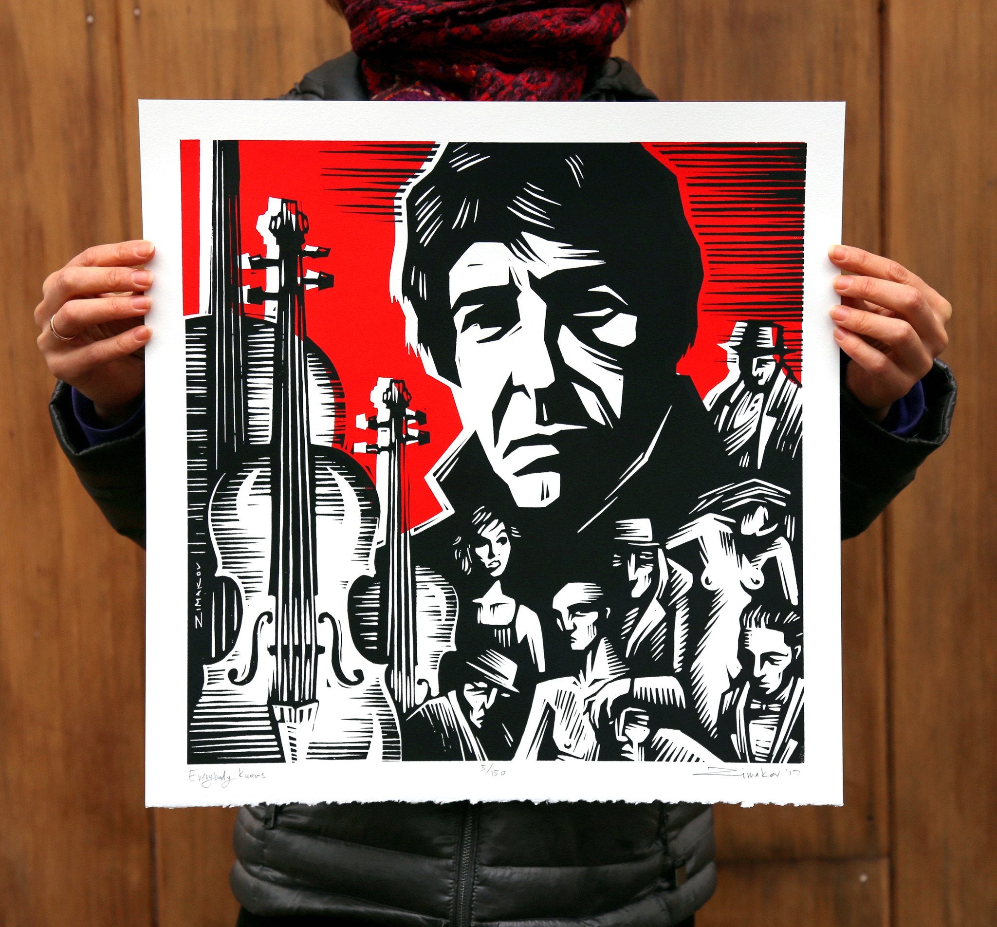 Limited Edition Cohen Print