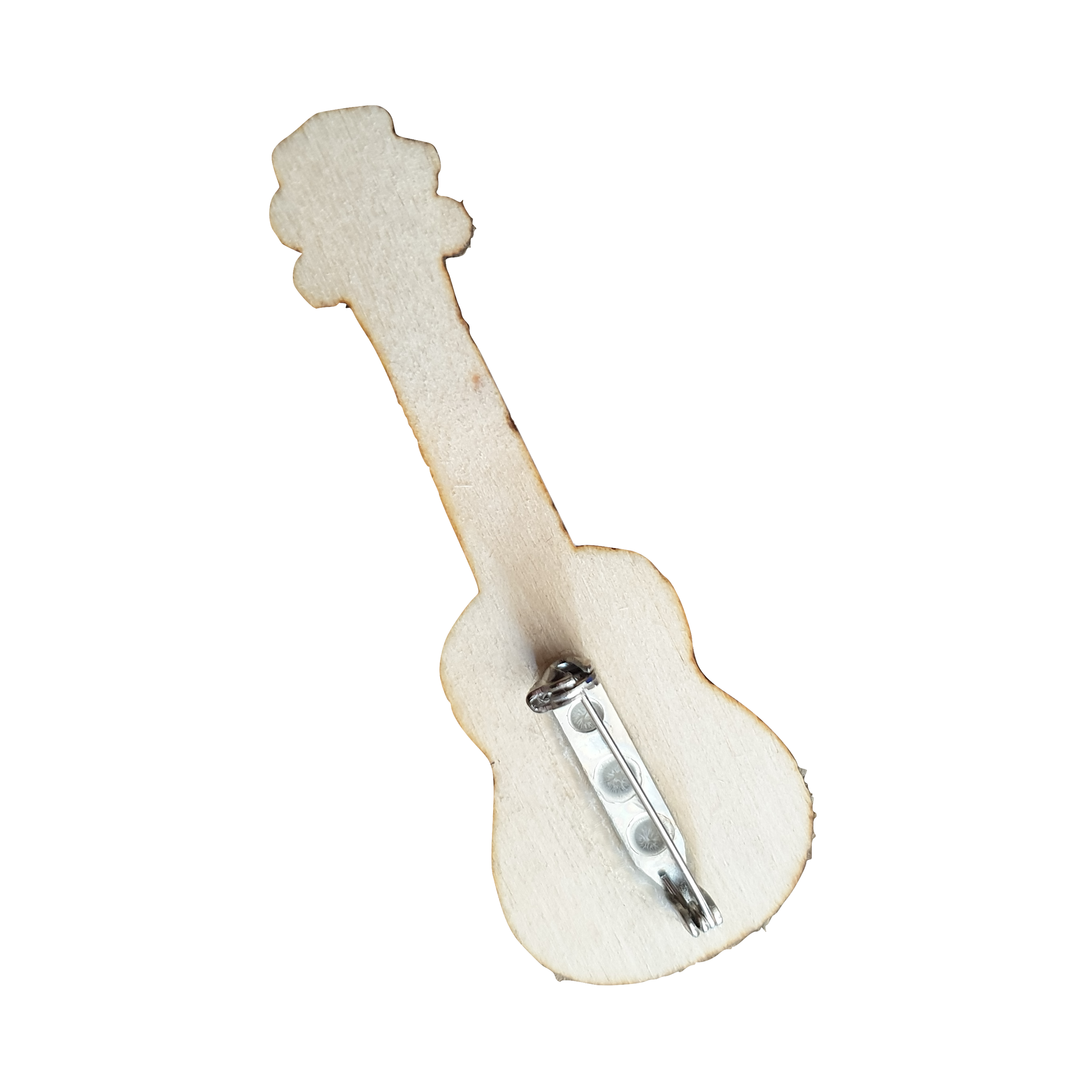 "Wand of Thunder" Ukulele Pin Badge